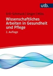 Cover von Wissenschaftliches Arbeiten in Gesundheit und Pflege