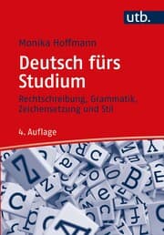 Cover von Deutsch fürs Studium