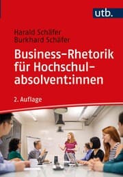 Cover von Business-Rhetorik für Hochschulabsolvent:innen