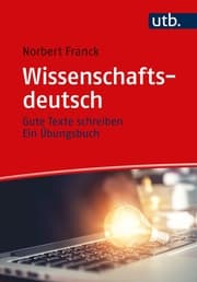 Cover von Wissenschaftsdeutsch
