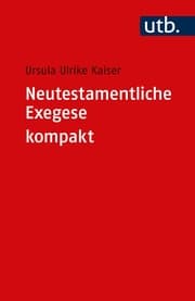 Cover von Neutestamentliche Exegese kompakt