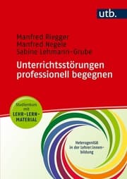 Cover von Unterrichtsstörungen professionell begegnen