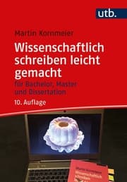 Cover von Wissenschaftlich schreiben leicht gemacht