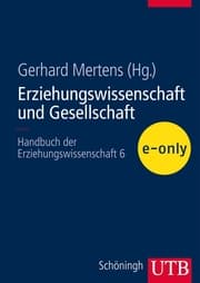 Cover von Erziehungswissenschaft und Gesellschaft