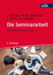 Cover von Die Seminararbeit
