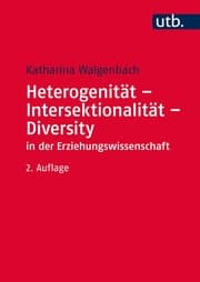 Cover von Heterogenität - Intersektionalität - Diversity in der Erziehungswissenschaft