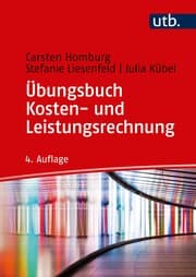 Cover von Übungsbuch Kosten- und Leistungsrechnung