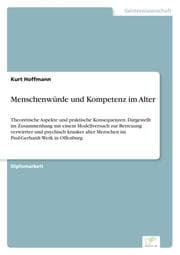 Cover von Menschenwürde und Kompetenz im Alter