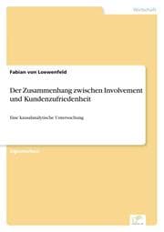 Cover von Der Zusammenhang zwischen Involvement und Kundenzufriedenheit