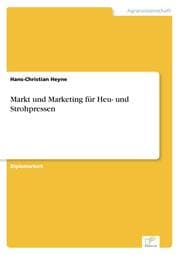 Cover von Markt und Marketing für Heu- und Strohpressen