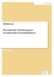 Cover von Die laufende Entlohnung des Gesellschafter-Geschäftsführers