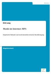 Cover von Musik im Internet: MP3