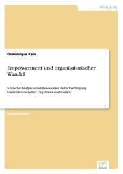 Cover von Empowerment und organisatorischer Wandel