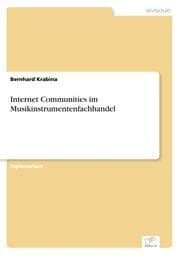 Cover von Internet Communities im Musikinstrumentenfachhandel
