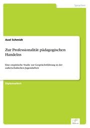 Cover von Zur Professionalität pädagogischen Handelns