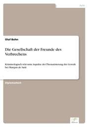 Cover von Die Gesellschaft der Freunde des Verbrechens