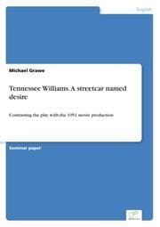 Cover von Tennessee Williams.A streetcar named desire