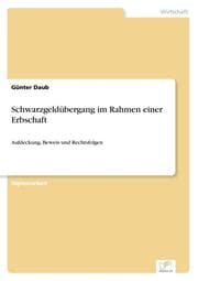 Cover von Schwarzgeldübergang im Rahmen einer Erbschaft