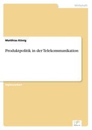 Cover von Produktpolitik in der Telekommunikation