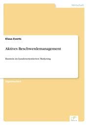 Cover von Aktives Beschwerdemanagement