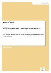Cover von Währungskurssicherungsinstrumente