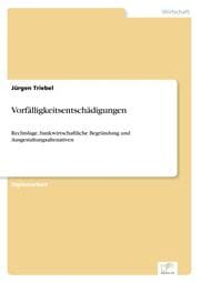 Cover von Vorfälligkeitsentschädigungen