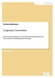 Cover von Corporate Universities