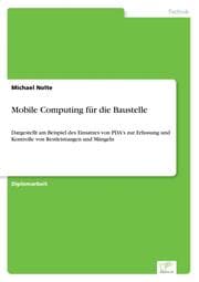 Cover von Mobile Computing für die Baustelle