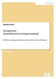 Cover von Europäische Immobilienbewertungsstandards