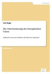 Cover von Die Osterweiterung der Europäischen Union