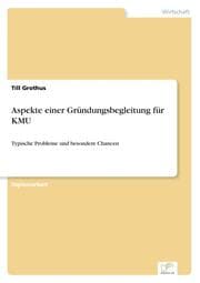 Cover von Aspekte einer Gründungsbegleitung für KMU