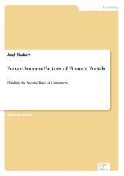 Cover von Future Success Factors of Finance Portals