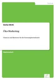 Cover von Öko-Marketing
