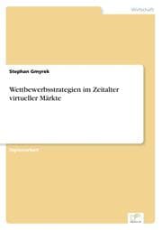 Cover von Wettbewerbsstrategien im Zeitalter virtueller Märkte