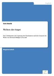 Cover von Welten der Angst