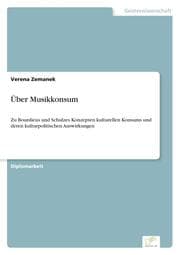 Cover von Über Musikkonsum