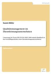 Cover von Qualitätsmanagement im Dienstleistungsunternehmen