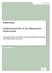 Cover von Englischunterricht an der Allgemeinen Förderschule