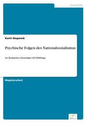 Cover von Psychische Folgen des Nationalsozialismus