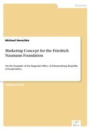 Cover von Marketing Concept for the Friedrich Naumann Foundation