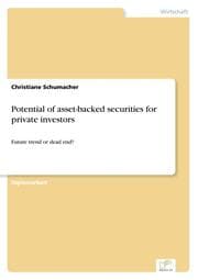 Cover von Potential of asset-backed securities for private investors