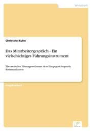 Cover von Das Mitarbeitergespräch - Ein vielschichtiges Führungsinstrument