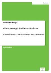 Cover von Wärmeerzeuger im Einfamilienhaus