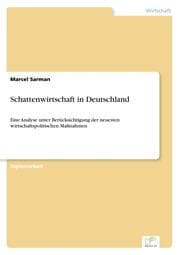 Cover von Schattenwirtschaft in Deutschland