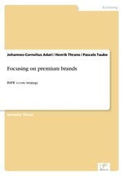 Cover von Focusing on premium brands