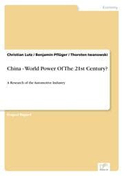Cover von China - World Power Of The 21st Century?