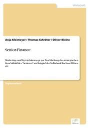Cover von Senior-Finance