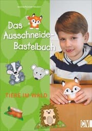 Cover von Das Ausschneide-Bastelbuch Tiere im Wald