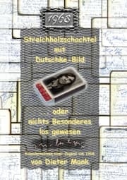Cover von Streichholzschachtel mit Dutschke-Bild
