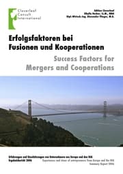Cover von Erfolgsfaktoren für Fusionen und Kooperationen